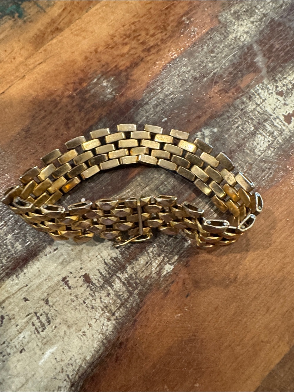 Gold-Tone Link Bracelet